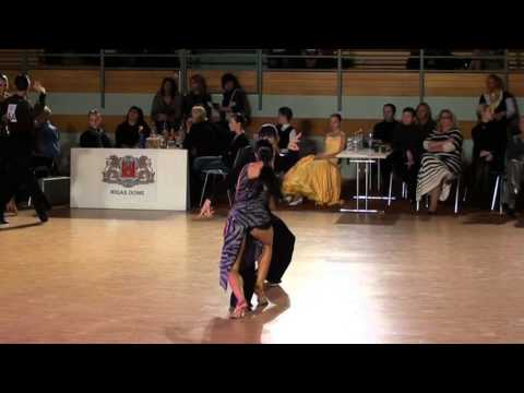Latvia Open 2011 WDSF International Open LA Karlis Treijs - Anastasia Krivosheeva 1.8fin chacha