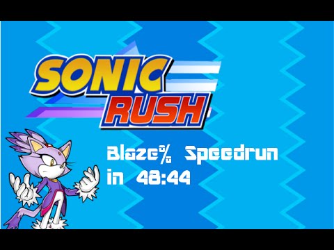 Sonic Rush - Blaze% Speedrun in 48:44 (Outdated)