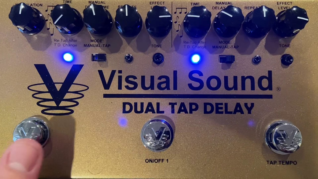 Visual Sound Dual Tap Delay demo