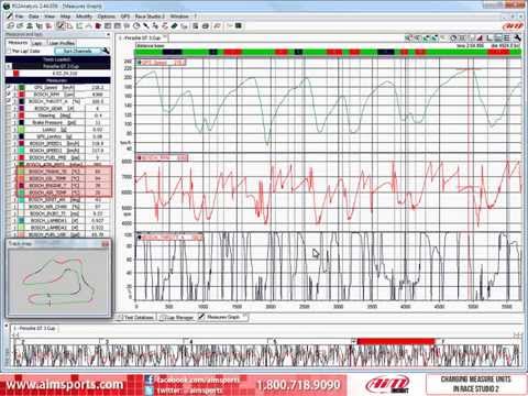 Changing Measure Units in Race Studio 2