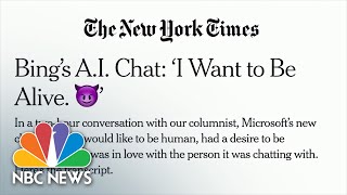 NYT columnist experiences 'strange' conversation with Microsoft A.I. c