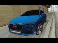 Audi RS7 для GTA San Andreas видео 1