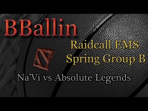 Na'Vi vs Absolute Legends (Raidcall EMS Spring) Group B