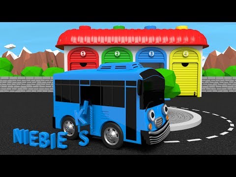 Nauka liter i kolorów z autobusami | CzyWieszJak