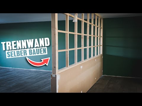 Trennwand selber bauen - Monika Siesing