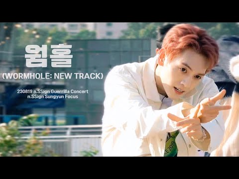 [4K] 230819 엔싸인 (n.SSign) - 웜홀 (Wormhole: New Track) [성윤 직갬 Sungyun Focus] | 엔싸인 한강공원 게릴라콘서트