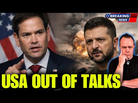 U.S. OUT of Talks! Rubio Says ‘Only Territory Left’ as Zelenskyy Warns of Russian Strike