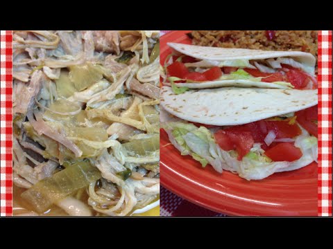Slow Cooked Green Chili Pulled Pork Tacos ~ Noreen's...