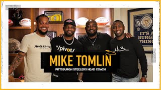 Mike Tomlin on Pitt legacy, Super Bowls, Flores Hiring &amp; Future without Big Ben | The Pivot Podcast