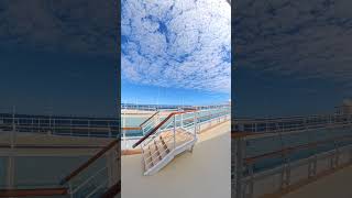 Carnival Adventure Front Promenade Deck 15 #carnival #carnivaladventure #promenade