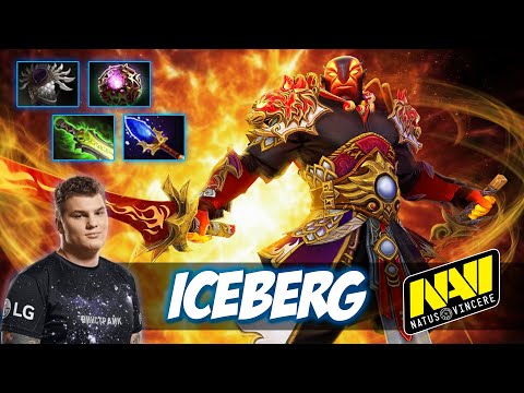 Na'Vi.Iceberg Ember Spirit - HARD BATTLE - Dota 2 Pro Gameplay [Watch & Learn]