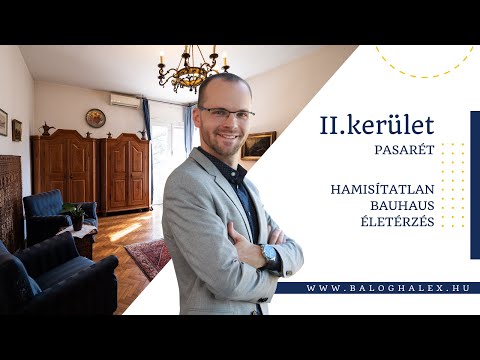 ELADVA | II.kerület | Pasarét - Hamisítatlan bauhaus életérzés | Ingatlan | Balogh Alex
