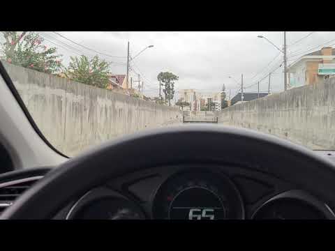 Acelerando C4 Lounge THP "Stage 2" no túnel com escape em inox 2,5"