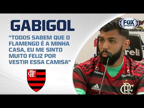 Pode levantar a plaquinha! Gabigol é apresentado no Flamengo; AO VIVO