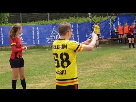 Placement Match #7 Denmark - Belgium IFA 2021 Fistball Women´s World Championship Grieskirchen (AUT)