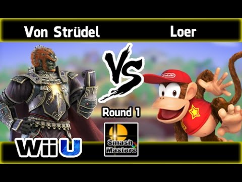 SmashMasters 4 - WINNERS R1 - Von Strüdel (Ganondorf) VS Loer (Diddy, Cloud)
