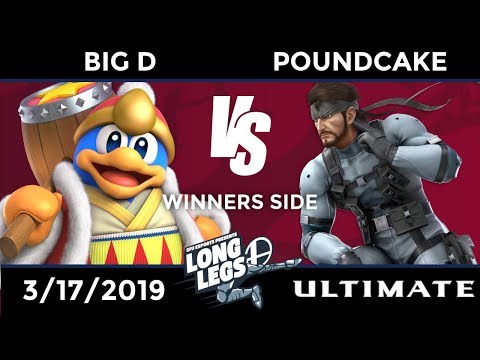Long Legs Ultimate: Pools - CACAW|Big D (King Dedede) vs Poundcake (Snake)