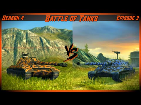 WOTB Battle of Tanks S4-3: IS-7 vs WZ-113 (Best Fast Tier 10 Heavy?)