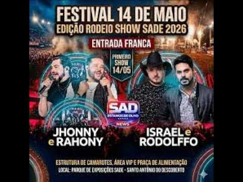 Festiva 14 de Maio 2026 Sto Ant. do Descoberto GO PH Jeitão Goiâno 2º Round
