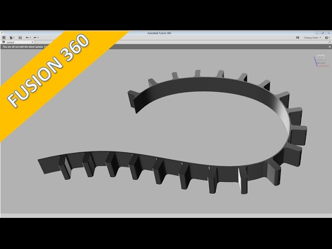 Userwish Zahnriemen v2 Cambelt v2 Autodesk Fusion 360 Training