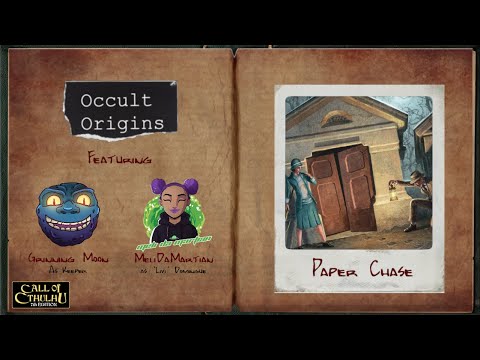 Learn By Play "Paper Chase" Occult Origins - Prologue Chapter 3 | Call of Cthulhu