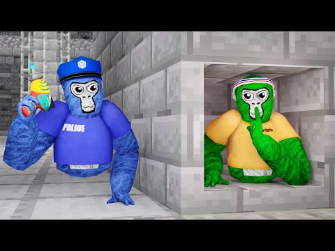 Cops VS Robbers in Gorilla Tag…