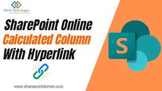 SharePoint Online calculated column with hyperlink | Create SharePoint calculated hyperlink column