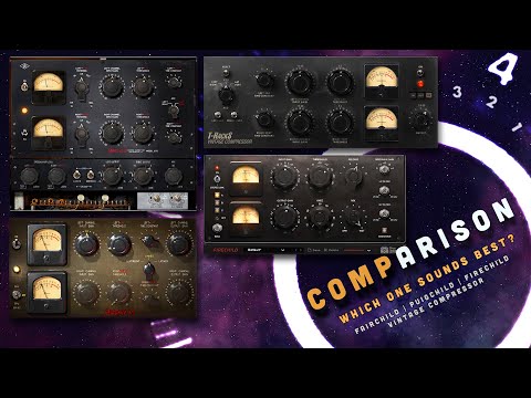 COMPARISON - Fairchild – Puigchild - Firechild - Vintage Compressor – Can you hear the difference?