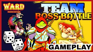 TCG PVE BOSS RAIDS-Ward Trading Card Game Boss Battle Team Gameplay
