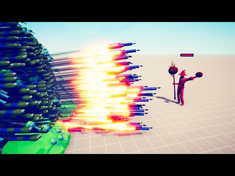 4K APPLE WIZARD vs GOD UNITS - Totally Accurate Battle Simulator TABS