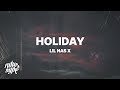 Lil Nas X HOLIDAY Lyrics