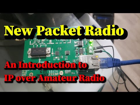 Ham Radio Local Area Network via New Packet Radio