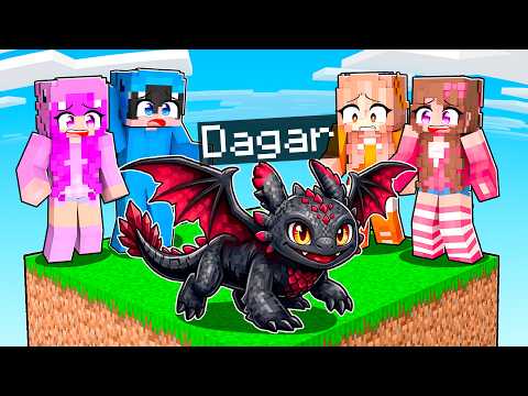 Me Hice pasar por BEBÉ DRAGÓN en UN CHUNK en Minecraft!