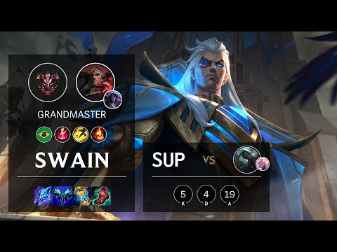Swain Support vs Senna - BR Grandmaster Patch 11.8