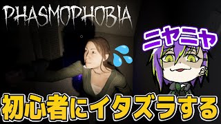 ガチの初心者にイタズラしまくる悪ガキ【Phasmophobia】