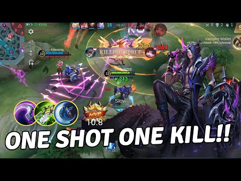 ONE SHOT ONE KILL!! GRANGER BEST BUILD EPIC MOMENTS