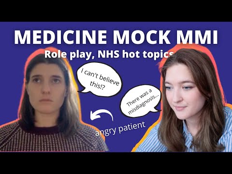 MEDICINE MOCK INTERVIEW PT.2 | Role play, NHS hot topics and more!