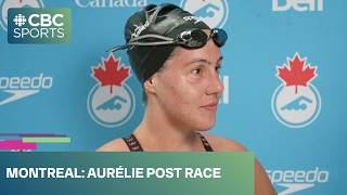 Aurélie Rivard talks having more specific goals at the 2026 Bell Canadian Swimming Trials