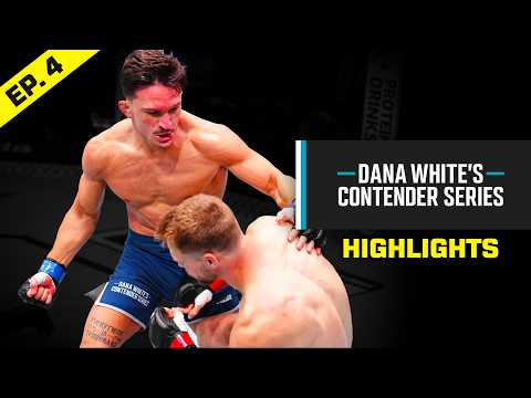 GREATEST HIGHLIGHTS From Dana White's Contender Series Episode 4 🔥