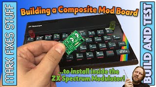 Switching a ZX Spectrum’s RF output for Composite Video. Is it worth it?