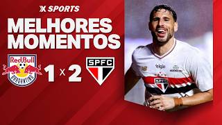 RED BULL BRAGANTINO 1 X 2 SÃO PAULO - MELHORES MOMENTOS - CAMPEONATO BRASILEIRO