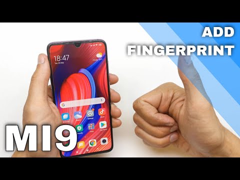 How to Add Fingerprint in XIAOMI Mi 9