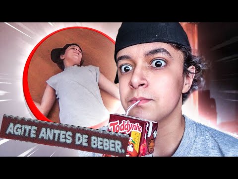 TOMEI TODDYNHO sem AGITAR e OLHA no que DEU!!