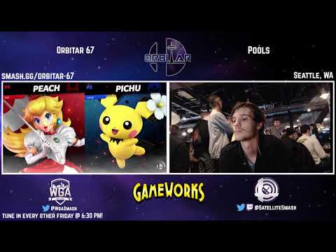 Celestial (Peach) vs. Lunar (Pichu) - Orbitar 67 - Pools