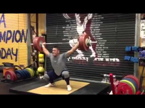 John Cena 304lbs Snatch