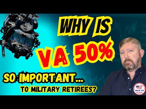 Why a 50% VA Disability Rating is SO Important Military Retirement Concurrent Pay #veteran #military
