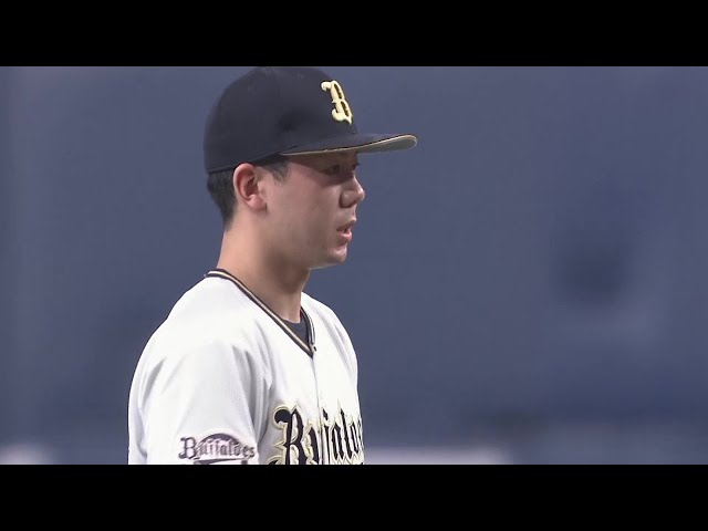 【8回表】バファローズ・本田仁海 鋭い変化球で三振を奪い見事な火消し!! 2022年4月22日 オリックス・バファローズ 対 千葉ロッテマリーンズ