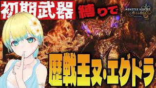 【#モンハンワイルズ 】めりー 初期武器縛りで ★10歴戦王ヌ・エグドラ討伐出来たら  #参加型 太刀ソロ【PS5版】#モンスターハンター