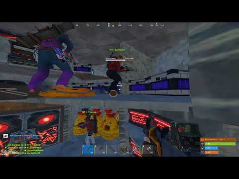 Rust 14v36 Online Raid Against HT Clan | Atlas Main