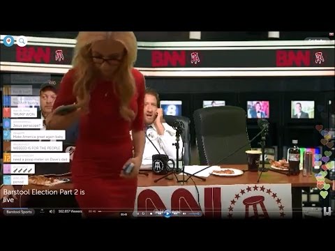 11-08-16 Kat Timpf on Barstool Sports Election Night 2016 - Part 2-01